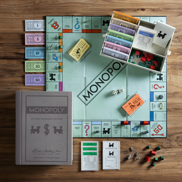 MONOPOLY VINTAGE BOOKSHELF