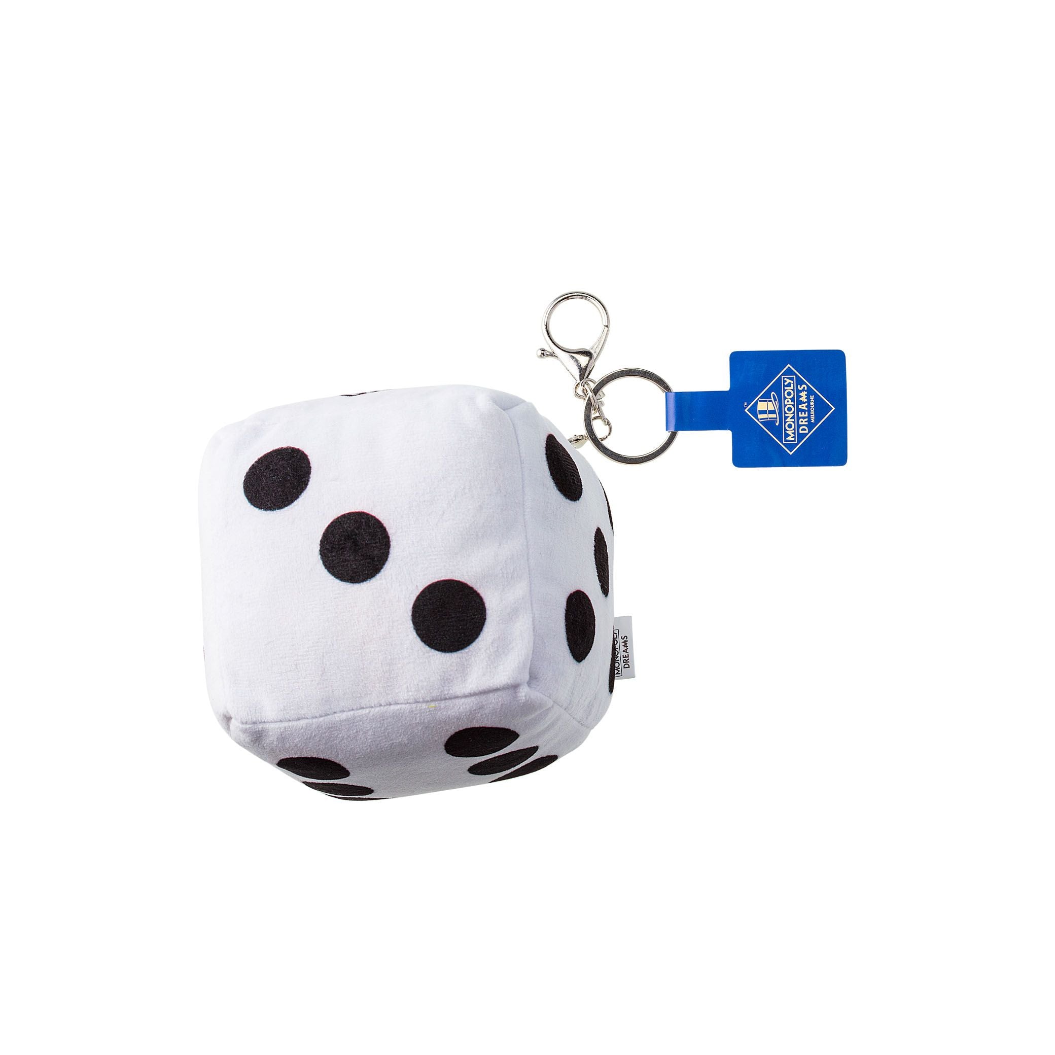 PLUSH KEYCHAIN - DICE 10CM